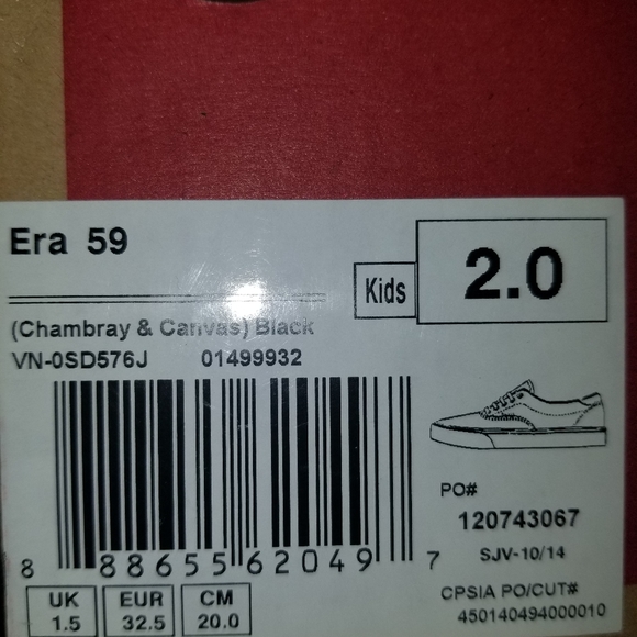 Vans - Chambray and Canvas Black - Picture 5 of 5